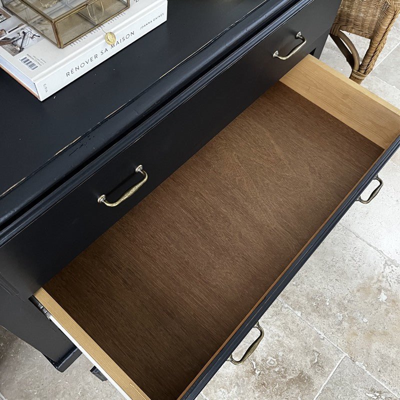 Grande commode noire - Adèle & Brume