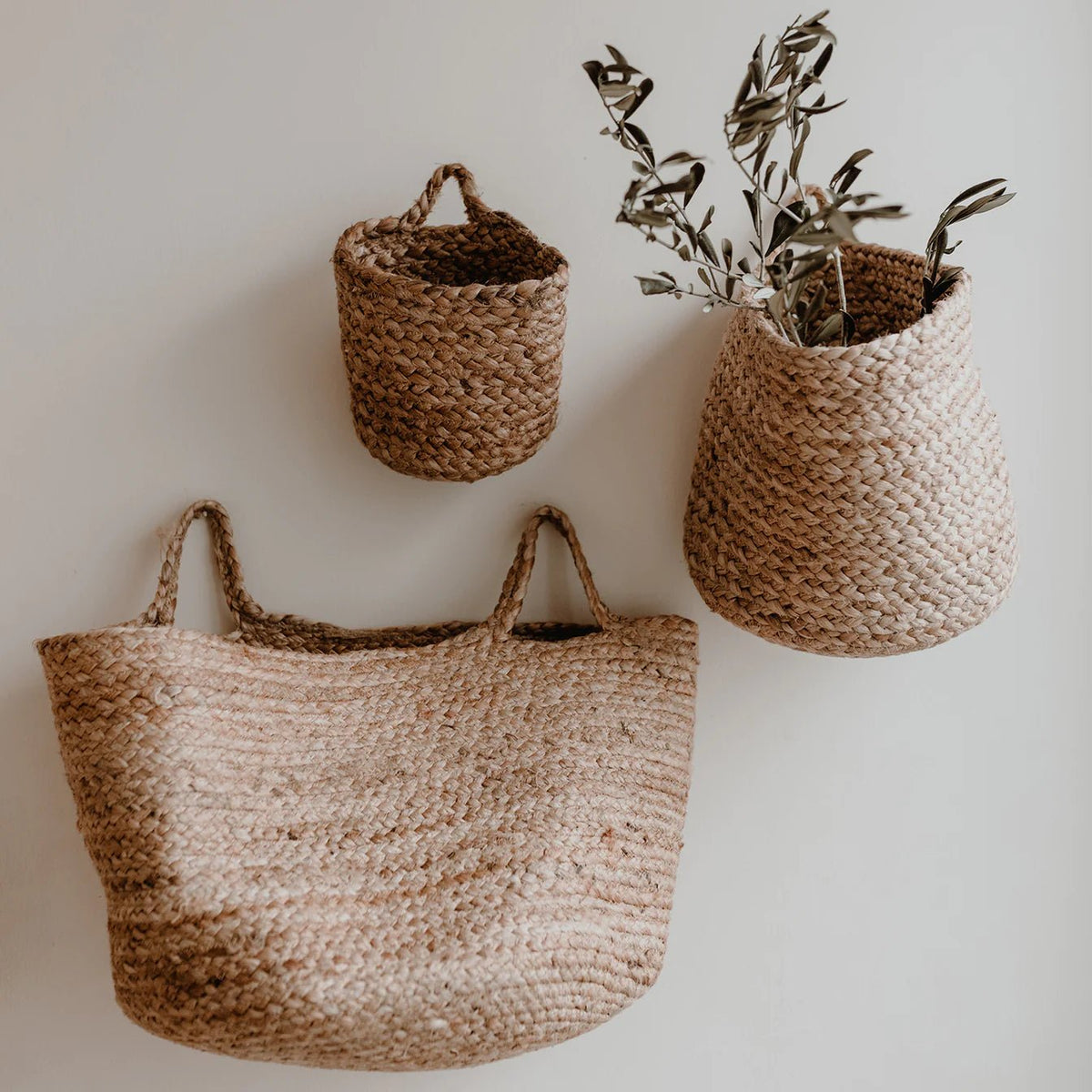 Panier de rangement en jute - Adèle & Brume