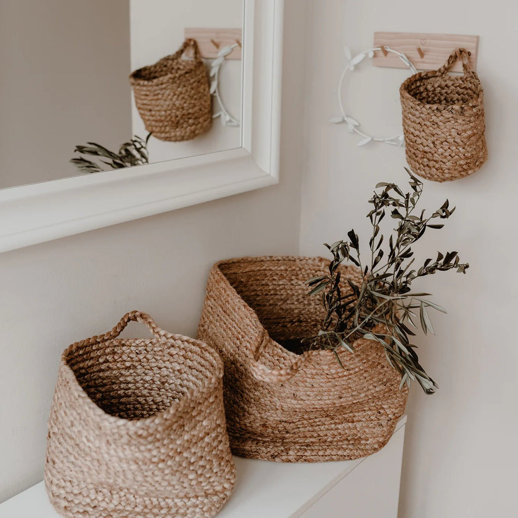 Panier de rangement en jute - Adèle & Brume