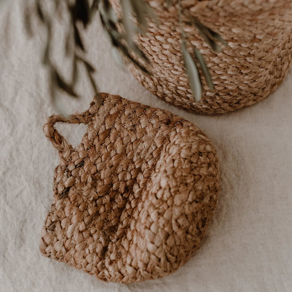 Panier de rangement en jute - Adèle & Brume